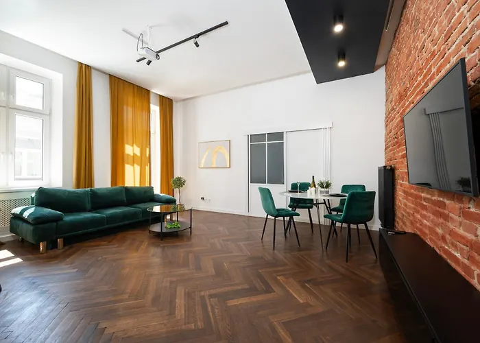 Lejlighed Prestige Piotrkowska With Parking, Aircon