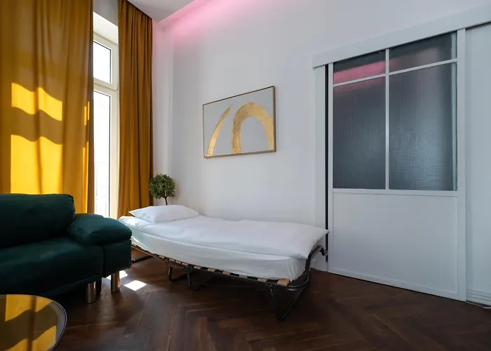 Апартаменты Prestige Piotrkowska With Parking, Aircon Лодзь